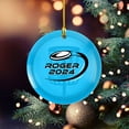 thumbnail image 6 of Custom Disc Golf Ornaments 2025 Gift for Disc Golf Lover Disc Golf Ornament for Christmas Xmas Disc Golf Ornament Golfer Gift (DG7) - 3404 (Blue), 6 of 7