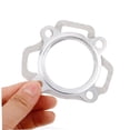 thumbnail image 4 of 5 Pairs Cylinder Paper Pad Cylinder Head Gasket Cylinder Base Gaskets Cylinder Head and Base Gasket Cylinder Head and Base Washers Cylinder Base Seal Gasket Metal Silver, 4 of 9