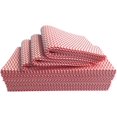 thumbnail image 1 of Paño desechable para platos, paño de limpieza reutilizable, desechable, resistente, paño para platos, reutilizable, cocina, ropa J, 60 unidades, 11.9 x 23.7 pulgadas, rojo absorbente, secado rápido, 1 of 5