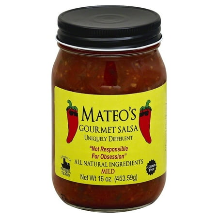 Mateo's Gourmet Salsa, Mild, 16 Oz
