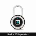 thumbnail image 1 of Corui Fingerprint Padlock Lock Electronic Intelligent Anti-theft Cabinet Lock Waterproof Rechargeble, 1 of 5