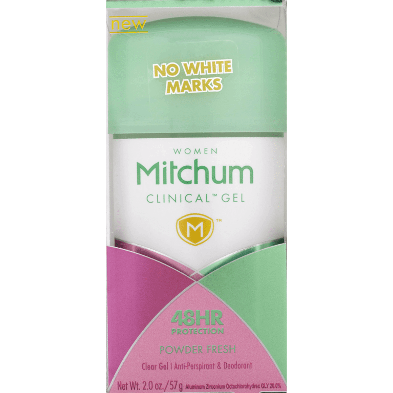 Mitchum Women Clinical Gel Anti-Perspirant & Deodorant Powder ...