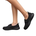 thumbnail image 7 of Orthopedic Sneakers Slip On Walking Shoes Women Breathable Mesh Upper Lightweight Arch Support Anti-Skid Thick Bottom Cushioning Foam Diabetic Shoes for Work Office Daily, 42, 7 of 7
