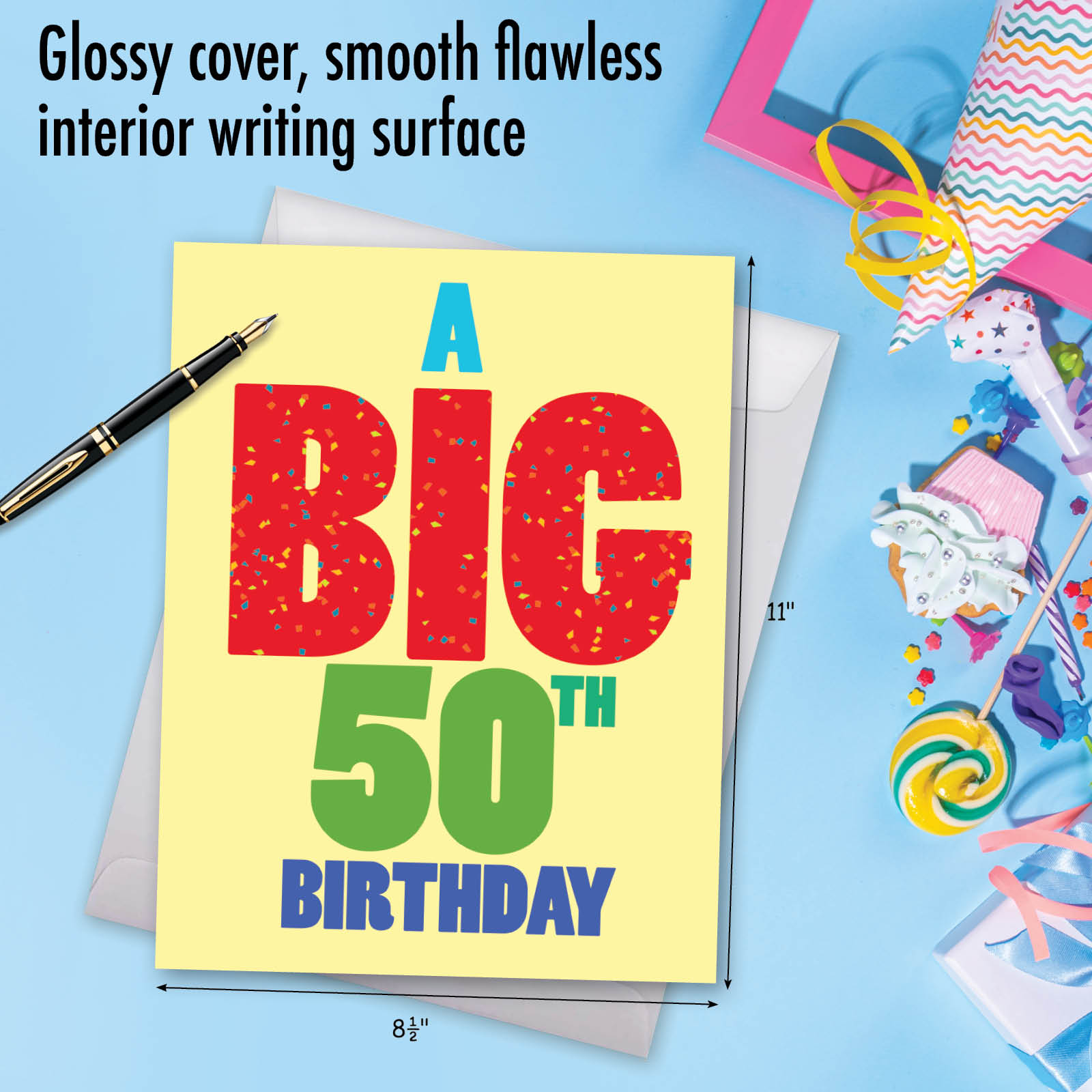Nobleworks Funny Birthday Card – 'If Only' Large Greeting Card J8296BDG