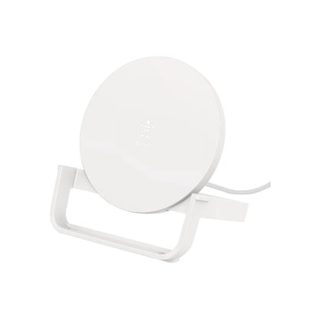 UPC: 0745883795215 | BELKIN WIB001ttWH BOOST CHARGE White Wireless Charging Stand 10W