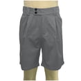 thumbnail image 7 of OSFVNOXV Golf Shorts for Men with Buttons,5 Inch Business Casual Shorts Elastic Waist Drawstring Loose Fit Workout Shorts with Pockets, 7 of 7
