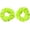 Lime Green, variant on 2 Pack Hair Scrunchies for Women & Girls - Soft - No Hair Ties for Thick Hair, Pony Tails - Hair Bands, Ponytail Holder (Light Blue)