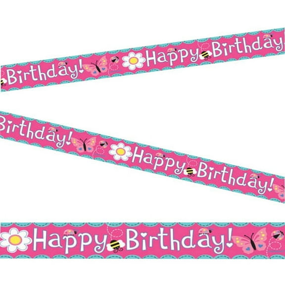 Garden Girl Crepe Paper Streamers (1ct)