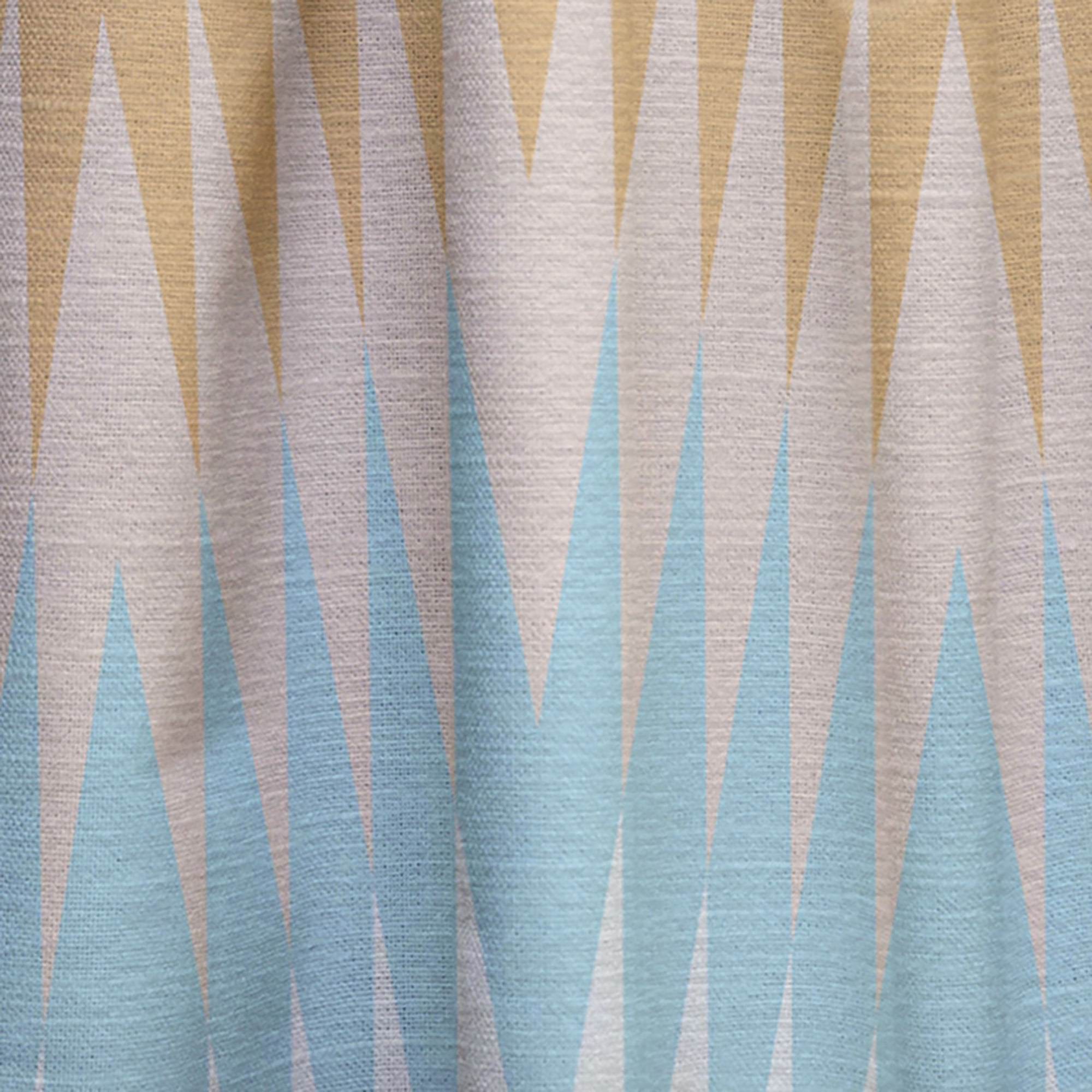 Designart 'Abstract Retro Design XI' Mid-Century Modern Curtain Panel