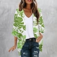 thumbnail image 2 of YFNNUP Women's Casual Open Front Cozy Long Sleeve Cardigan Clubwear Cover Up Outwear Sequin Sparkle Lightweight Cardigan 2024 Spring Summer Coats, 2 of 5