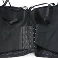 thumbnail image 4 of ELLACCI Women's Sexy Cut Cross Strappy Gothic Bustier Tops Caged Cropped Top Black X-Small, 4 of 7