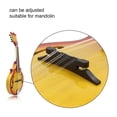 thumbnail image 3 of Garosa Adjustable Mandolin Bridge,High Quality Adjustable Rosewood Mandolin String Height Bridge Musical Instrument Accessory,Mandolin Accessory, 3 of 8