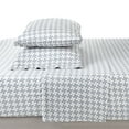 thumbnail image 5 of Vellux Noma Jersey Sheet Set, Queen, Soft Blue, 5 of 6
