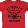 thumbnail image 4 of Inktastic Handpicked for Earth by My Grandma in Heaven Angel Wings Boys or Girls Baby Bodysuit, 4 of 5
