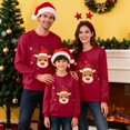 thumbnail image 2 of QTSHPN Family Christmas Matching Sets Long Sleeve Casual Crewneck Sweatshirts Holiday Themed Outfits Cozy Apparel Sweatshirt, 2 of 7