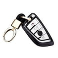 thumbnail image 1 of Mirror Soft TPU Car Key Case Replacement for BMW 525/530li/X3/X1/X5/X6 and Braided Rope Key Chain Auto Styling, 1 of 6