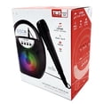 thumbnail image 3 of Escape - Wireless Karaoke Speaker with Lights, FM Radio and Microphone, Black, 3 of 3