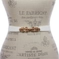 thumbnail image 2 of Women's 1" High Waist Rose Floral Fashion Skinny Stretch Belt, 2 of 2