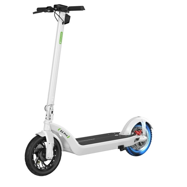 isinwheel X3Pro Electric Scooter, Motor, 31-37 Miles Range, mph, 12'' Big Tires, Folding Commuter E-Scooter for Adult - Walmart.com