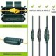 thumbnail image 5 of 4pcs Outdoor Extension Cord Safety Cover Seal Weatherproof Electrical Connection Box to Protect Outdoor Outlet Plug, 5 of 5