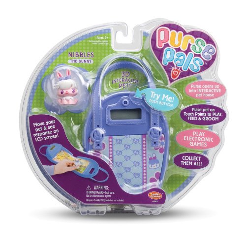 Wild Planet Purse Pals Nibbles the Bunny Wild Planet 788668410057