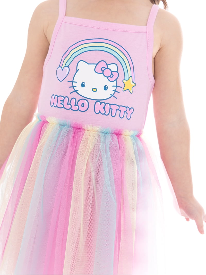 Hello Kitty Toddler Girls Graphic Tank Tutu Dress, Sizes 12M-5T -  Walmart.com