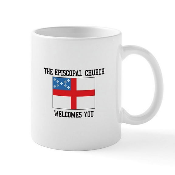 CafePress - The Episcopal Church Welcomes You Mugs - 11 oz Ceramic Mug - Novelty Coffee Tea Cup