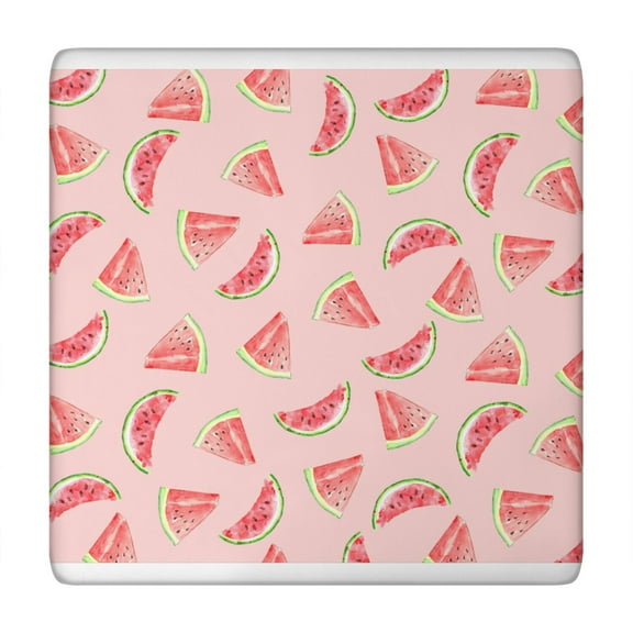 Yellow Banana Fruit Tablecloth Tropical Print Design with Cute Kawaii Cartoon Pattern for Kitchen Decor