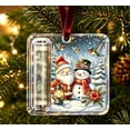 thumbnail image 6 of Christmas Cash Gift Ornament, 2D Christmas Scenery Cash Gift Decorations, Clear Christmas Money Holders For Cash, Holiday Christmas Tree Hanging Ornaments Decor(1Pcs,Snowman), 6 of 8