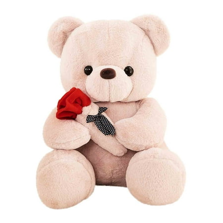 Teddy Bear Stuffed Animals Clearance 14 inch Cute Teddy Bear Plush Toy with Rose Valentines Day Teddy Bear Gifts for Girlfriend Kids Boyfriend Christmas Toy Gift for Boys Girls Teddy Bear Stuffed Animals Clearance 14 inch Cute Teddy Bear Plush Toy with Rose Valentines Day Teddy Bear Gifts for Girlfriend Kids Boyfriend Christmas Toy Gift for Boys Girls