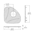 thumbnail image 2 of Elkay Stainless Steel 10-1/2" x 10-1/2" x 1" Bottom Grid, 2 of 2