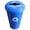 Recycle blue, variant on Witt 20 Gallon Recycling Container