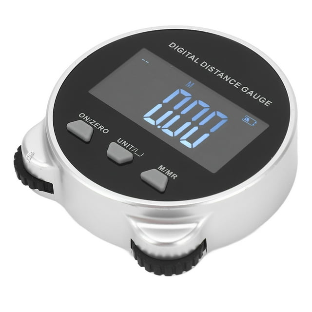 Herramienta De Medición De Distancia Rodante, Tamaño Compacto 0-199,999 M Medidor De Distancia Digital Batería De 260 MAh Para Medición De Diámetro Cilíndrico