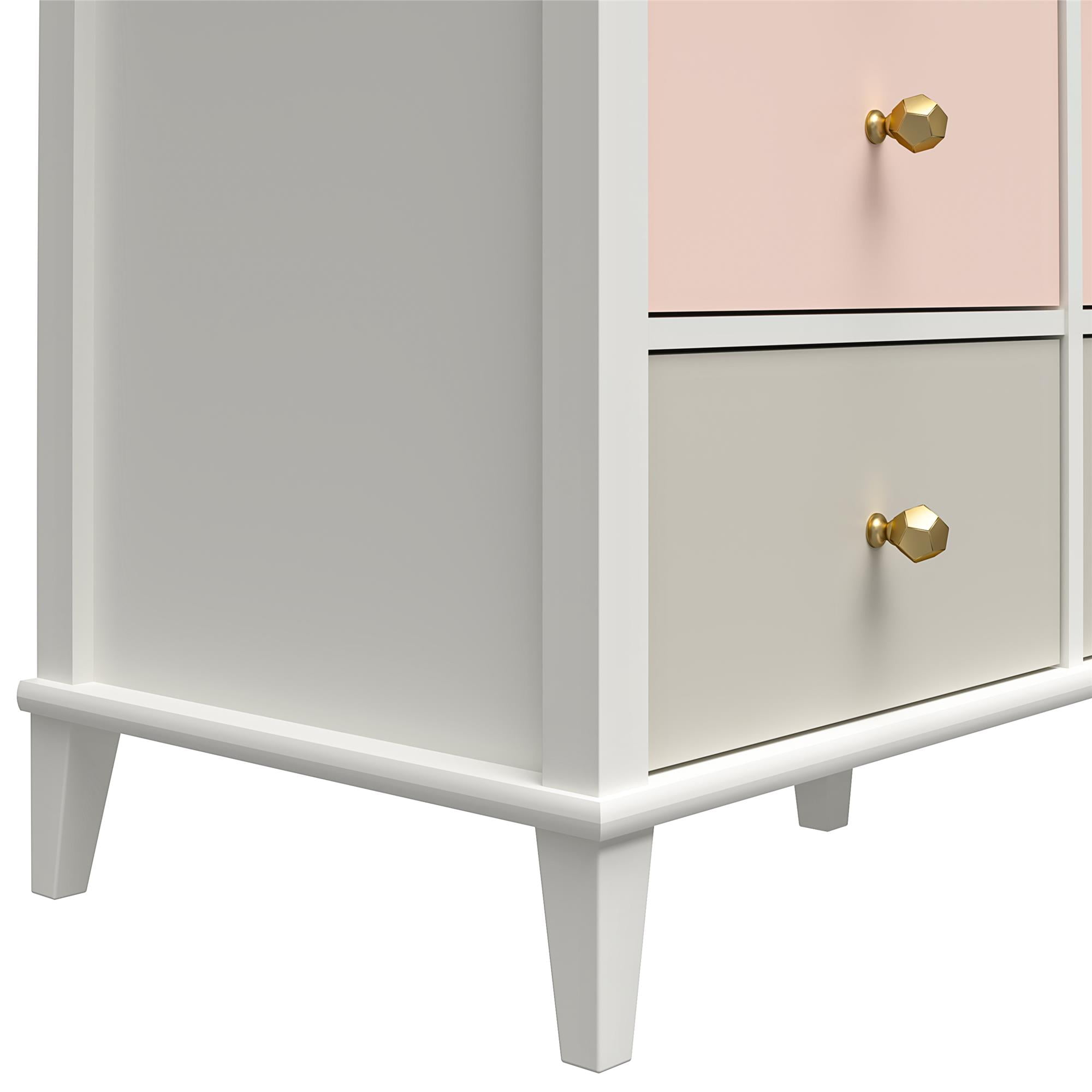 Little Seeds Monarch Hill Poppy White 6 Drawer Dresser, Blue Drawers - Walmart.com Little Seeds Monarch Hill Poppy White 6 Drawer Dresser, Blue Drawers - Walmart.com