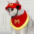 Mustacti Funny Pet Outfits Cat & Dog Themed Hats & Guaranteed Giggles