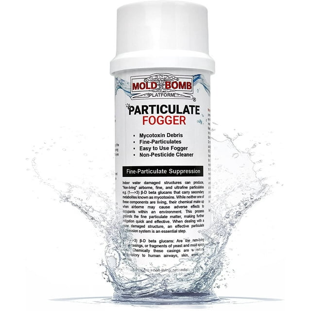 Mold Bomb Particulate Fogger Suppresses Mold Spores, Mildew, Fungi in One Easy Treatment