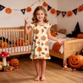 thumbnail image 2 of Leey-World Halloween Pjs Toddler Girls Nightgowns Toddler Princess Soft Halloween Print Pajamas Sleep Dress for Kids, 2 of 7