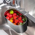 thumbnail image 4 of 304 Stainless Steel Kitchen Sink Drain Basket, Dishwashing Sink, Hanging Garbage Water Filter Rack, Filter Rack, 4 of 5