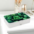 thumbnail image 6 of Saint Patrick's Day Portable PU Leather Organizer Box with Removable Compartment for Jewelry Display and Storage - Jewelry Boxes Included, 6 of 6