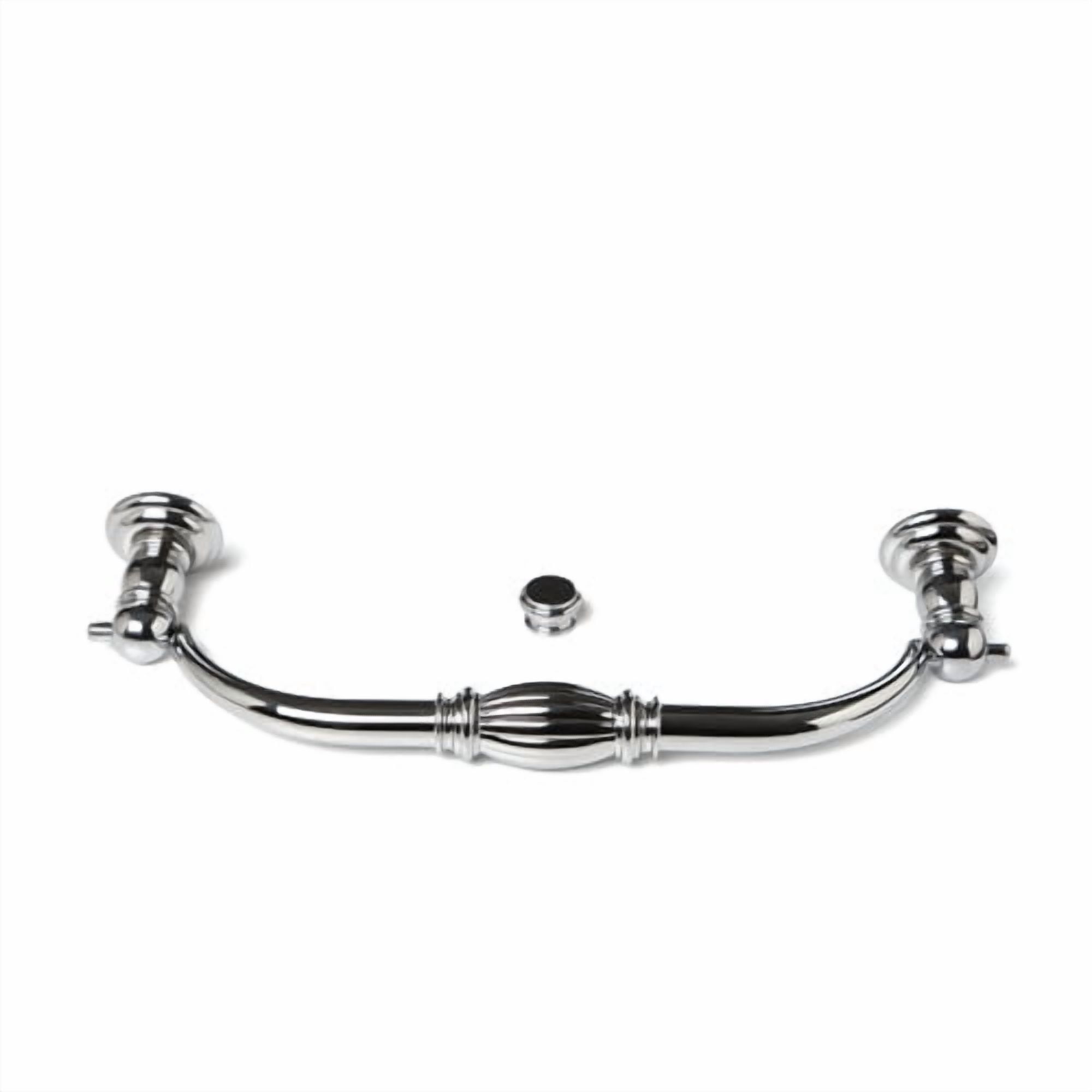 Alno A233-8-PC Tuscany Bail Pull Polished Chrome