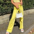thumbnail image 4 of Txlixc Jeans de primavera para mujeres Txlixc Pantalones casuales, 4 of 9
