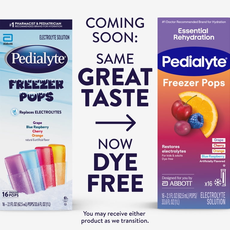Pedialyte Electrolyte Solution Freezer Pops, Variety Pack, 16 Count photo 3