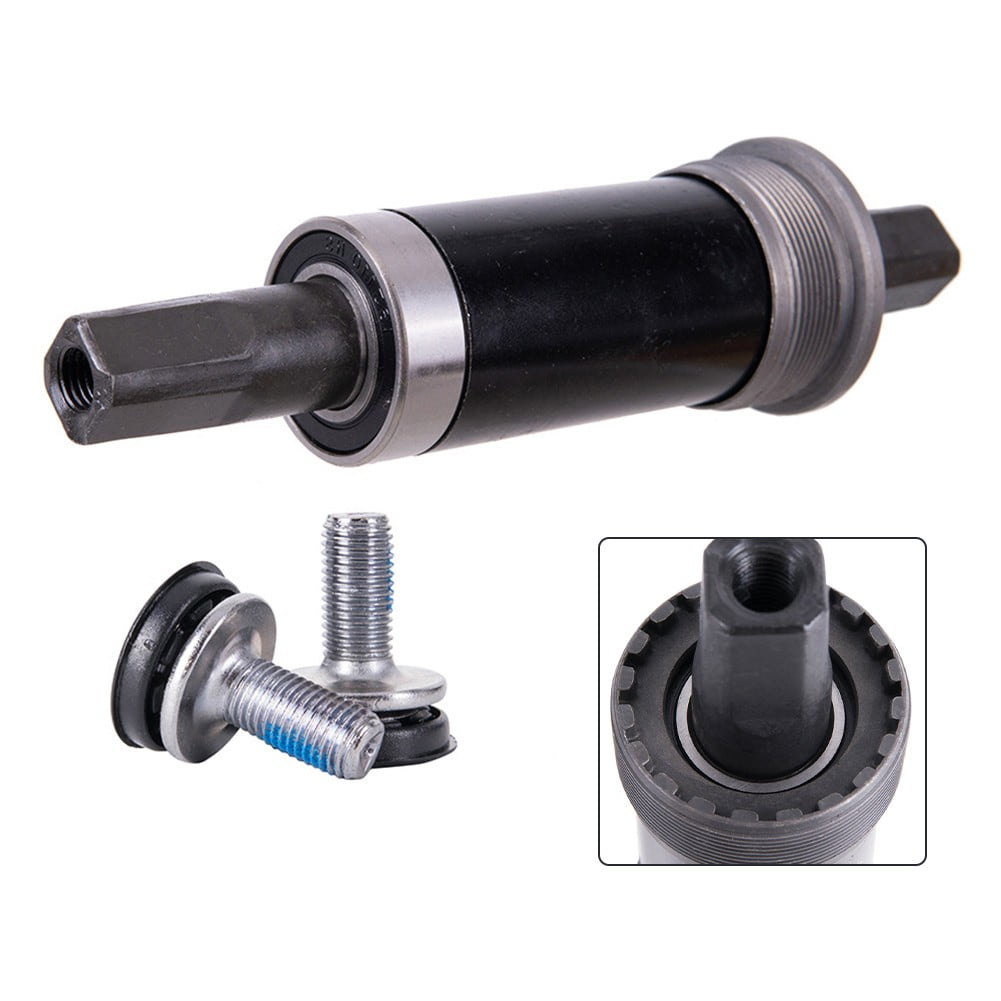 Yimiti Bike Bottom Bracket Square Hole Crank Axis 68X118/120/122.5