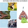 thumbnail image 4 of Dispensador portátil de bolsas para excrementos de perro (2 unidades), con mosquetón, de silicona, para desechos de mascotas al aire libre., 4 of 5