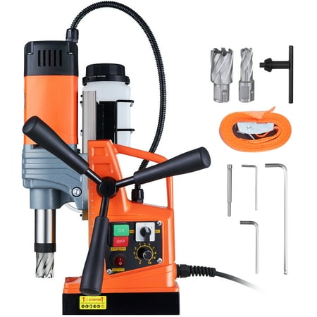 

VEVOR Magnetic Drill 1400W 2922lbf/13000N Portable Mag Drill Press 810RPM