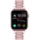 thumbnail image 3 of Bandas compatibles con Apple Watch Band 45 mm/44 mm/42 mm Iwatch Series 9/8/7/6/5/4/3/2/1, pulsera de repuesto elegante de metal con diamantes de imitación para mujer, oro rosa Rojo Verde Cocina, Decoración y Otros, 3 of 5