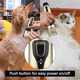 thumbnail image 2 of Cortapelos eléctrico para cortar el pelo de mascotas con cuchilla de cerámica, 2 of 6