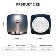 thumbnail image 6 of Uemuo Peggy's Cove Lighthouse Pattern Waterproof Square Couch Cushion Covers, Magic Sofa Covers Washable, Stretch Sofa Seat Cushion Slipcovers, 6 of 9