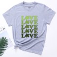 thumbnail image 4 of WREESH St. Patrick'S Day Fashion Femmes Col Rond Chemise Tees Manches Courtes T-Shirt Impression Tops Chemise Blouse, 4 of 5