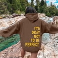 thumbnail image 2 of Women's Letter Print Hoodies Long Sleeved Hoodie With Pockets, 2 of 4